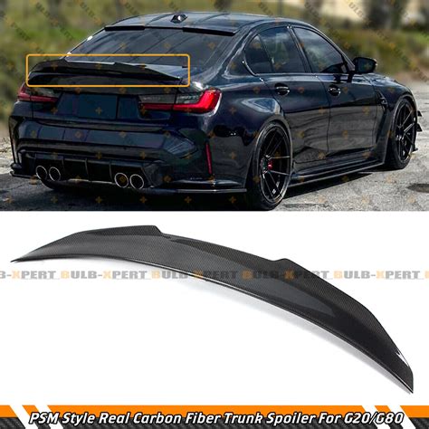 For Bmw G I G M Ps Style Highkick Carbon Fiber Trunk