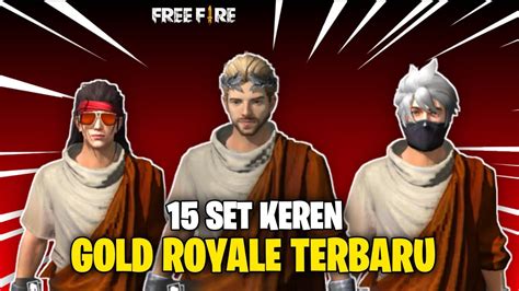 Kombinasi Set Bundle Gold Royale Terbaru Free Fire Ancient Rome Youtube