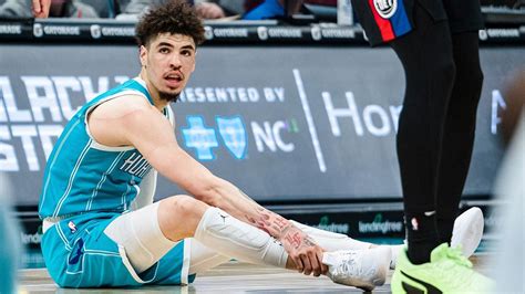 Lamelo Ball Assortment Injuries In Charlotte Hornet Career