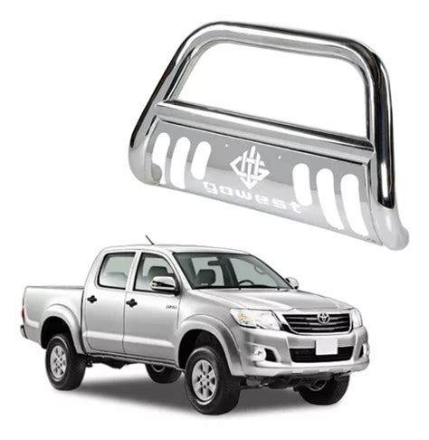 Tumba Burros Protector Bar Toyota Hilux Inox Env O Gratis