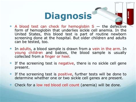 Diagnosis Of Sickle Cell Anemia