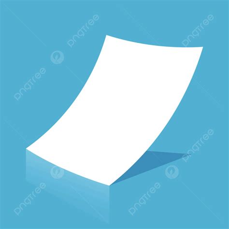 A4 Paper Mockup Vector PNG Images Mockup Blank White Paper Page A4