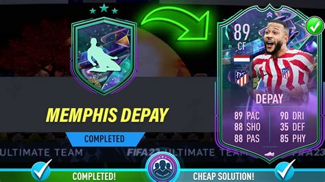 89 Fantasy Fut Memphis Depay Sbc Completed Cheapest Solution And Tips