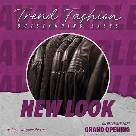 Premium PSD Trend Fashion Instagram Post