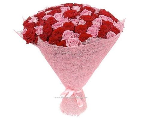 Букет красно-розовых роз "Сладкая Жизнь"