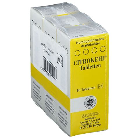 Citrokehl Tabletten X St Shop Apotheke