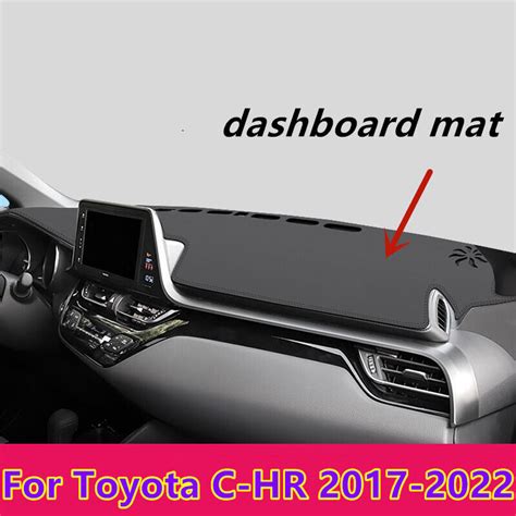 Leather Car Dashboard Cover Dash Protector Mat Pad For Toyota C HR CHR