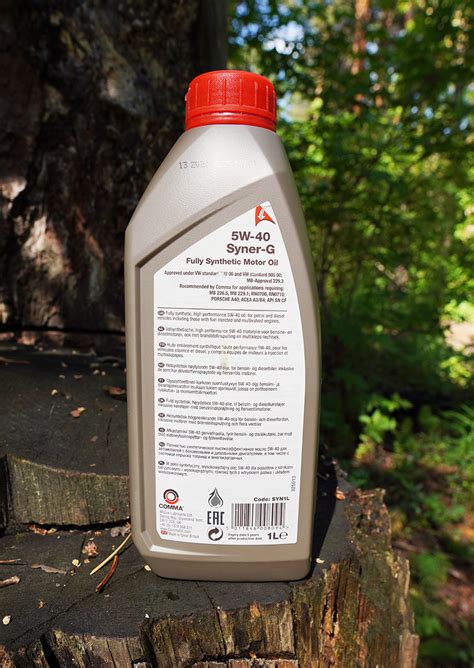 Comma Syner-G 5W-40 свежее - Лабораторные анализы - Свежие - Форум oil ...