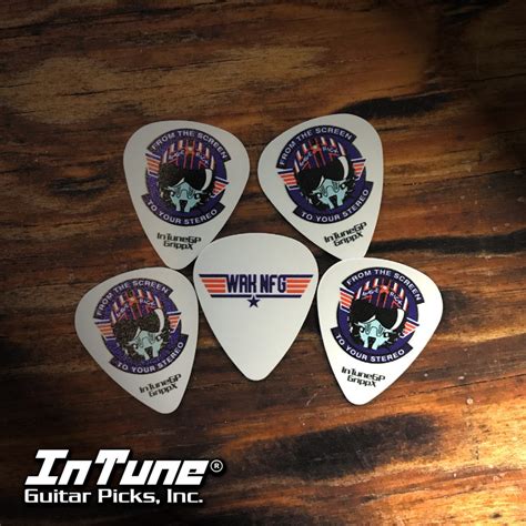 Custom Guitar Picks for Ryan Key by InTune Guitar Picks, Inc.