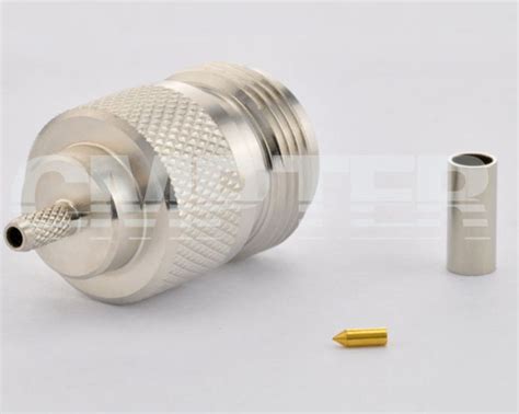 N Female Crimp LMR100 RG174 RG316 Cable RF Coaxial Connectors