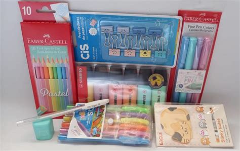 Kit Material Escolar Teens Stabilo Faber Castell Cis Eagl Material