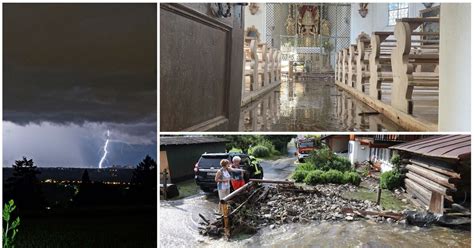 Schweres Unwetter im Allgäu Allgäu Unwetter Immenstadt