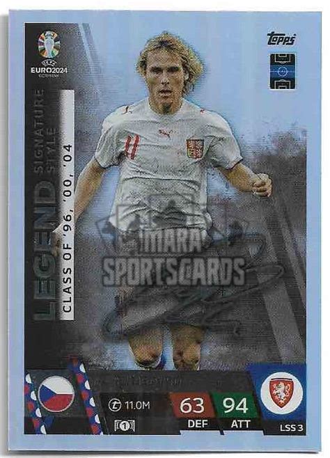 Topps Match Attax Legend Signature Styles Pavel Nedv D Euro