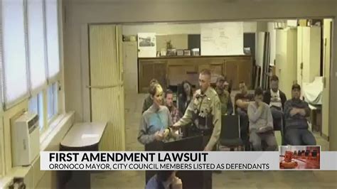 Oronoco City Council Members Named In First Amendment Lawsuit ABC 6