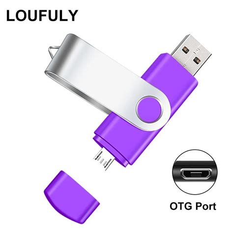 Unidad Flash Usb Otg De Metal En Pendrive De Gb Gb Gb