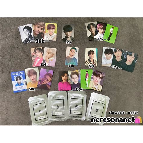 Jual Photocard Pc Murah Official Nct Taeil Mark Haechan Jungwoo