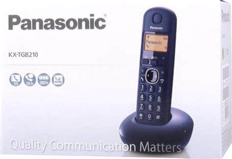 Panasonic KX-TGB210 Μπλε | Skroutz.gr