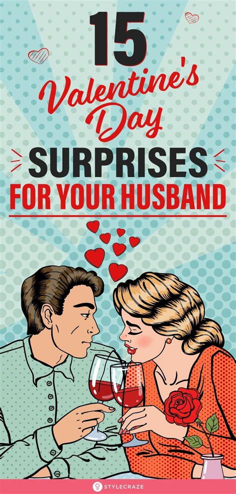 Valentines Day Surprises For Your Husband