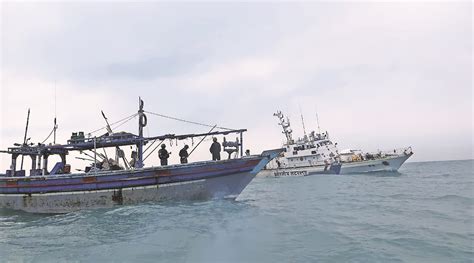 Coast Guard Seizes Pakistani Boat Apprehends Crew Members