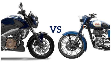 Royal Enfield Vs Bajaj Motorcyclediaries