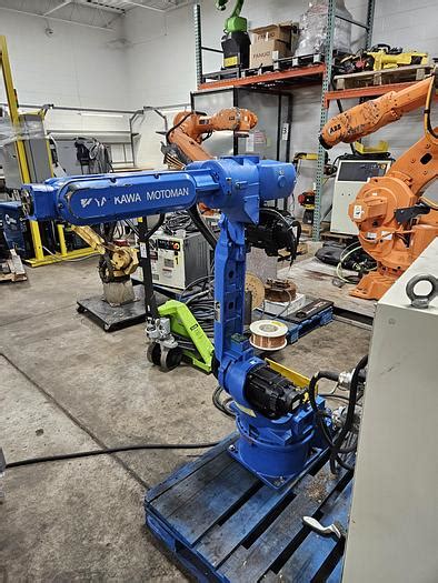 Used 2012 Yaskawa Motoman Mh6 Industrial Robot With Dx100 Controller