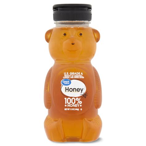 Great Value Honey Plastic Bear