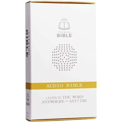 Talking Bible - Electronic Holy Bible Audio Player in English for ...