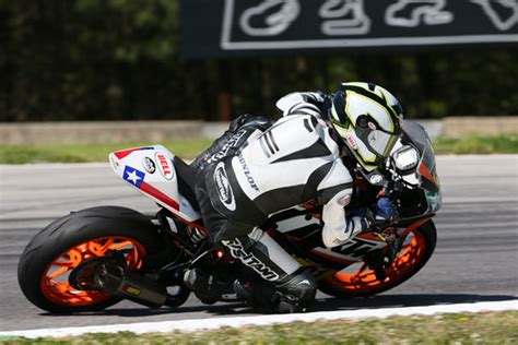 Brandon Altmeyer Fastest In Motoamerica Ktm Rc Cup Fp At Njmp