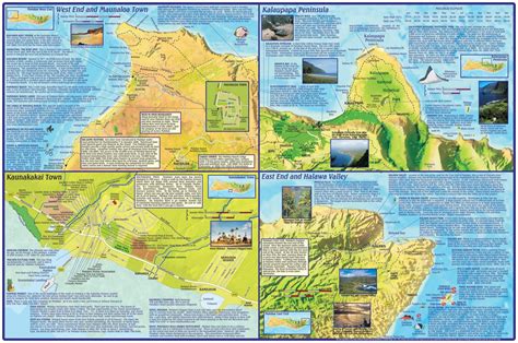 Molokai Adventure Guide Map – Franko Maps