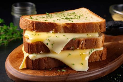 Premium AI Image | Sandwich with butter and cheese