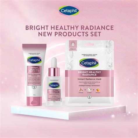 Cetaphil Bright Healthy Radiance Set Gentle Renewing Cleanser 100g