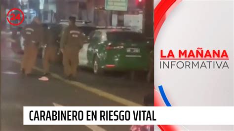 Carabinero Se Encuentra En Riesgo Vital Luego De Ser Atropellado 24