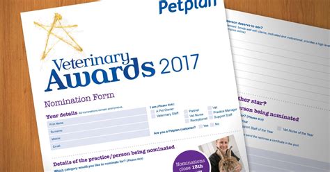 Petplan Nomination Form Printable Printable Forms Free Online