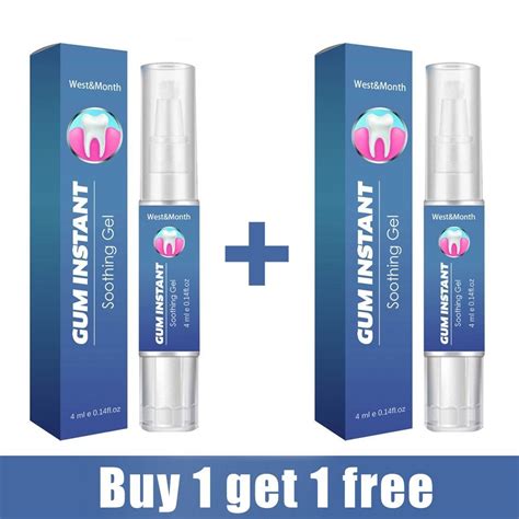 Gum Instant Soothing Gel Receding Gums Treatment Tooth Loosening