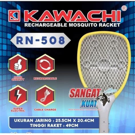 Jual Raket Nyamuk Rn Kawachi Shopee Indonesia