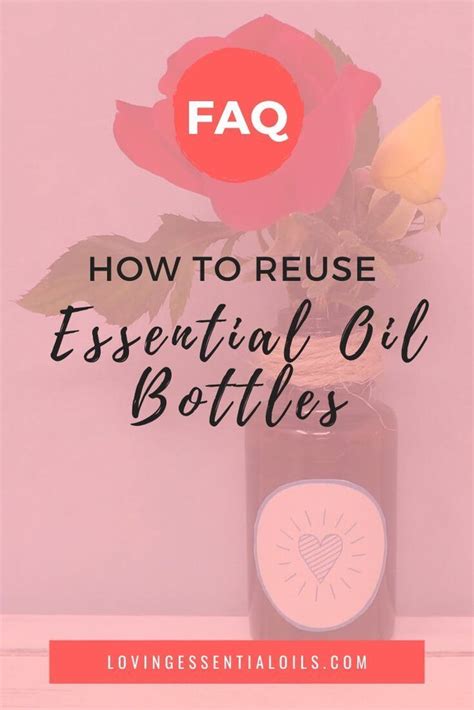 Creative Ways To Reuse Essential Oil Bottles