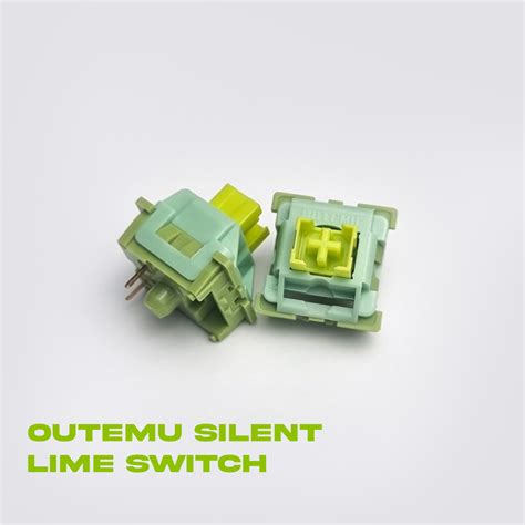 Outemu Silent Lime Switch – Thekapco