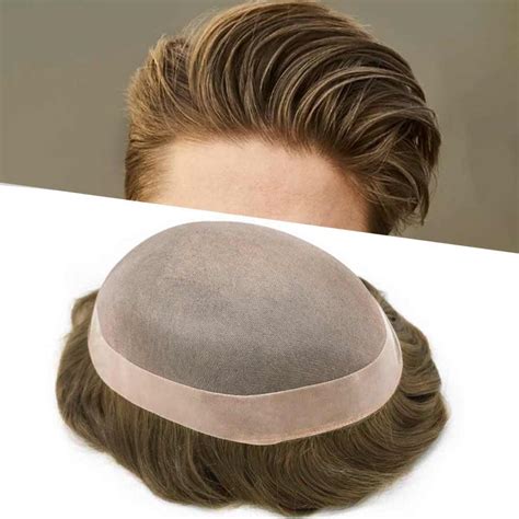 Amazon Hair Wonders Fine Mono Mens Toupee Hair Pieces Replacement