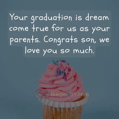 60+ Graduation Wishes & Messages To Son - Linepoetry