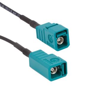 Amphenol RF 095FJZFJZSH 024 RF Cable FAKRA Straight Jack To FAKRA