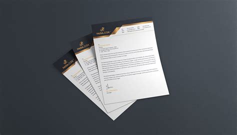 Stationery Template on Behance