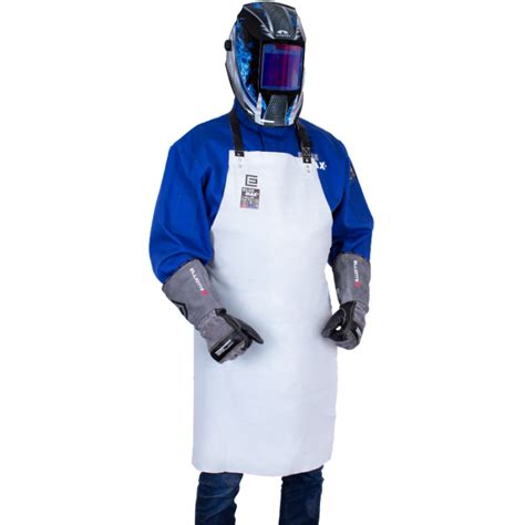 Blue Max A Leather Welding Apron Bib Style Elliotts Australia