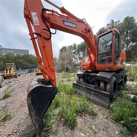 Doosan Dh150w 7 Wheel Excavator For Sale China Shanghai Wy39661