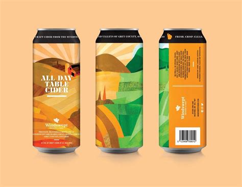 Concept Branding And Packaging Design Work For Canadian Cider World