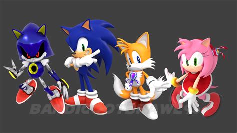 Dreamcast Era Sonic Renders Part 2 Updated Amy S Head To Be More Like