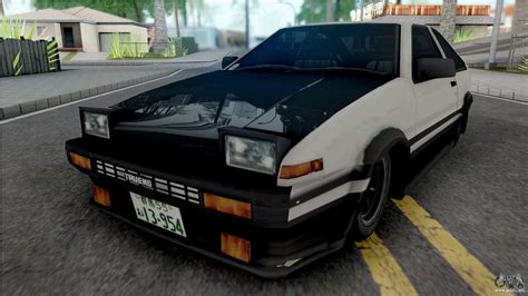 Toyota Sprinter Trueno AE86 Fujiwara Tofu Para GTA San Andreas