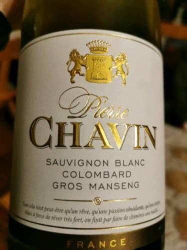 2019 Pierre Chavin Côtes de Gascogne Blanc Vivino US