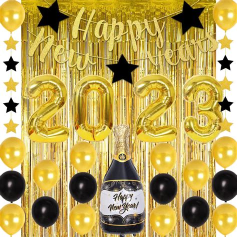 2022 New Year Decorations Hello 2022 New Years Eve Celebration Farewell 2021 Balloons Banner ...