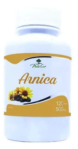 Arnica 500mg Natuser 120 Cápsulas Mercadolivre