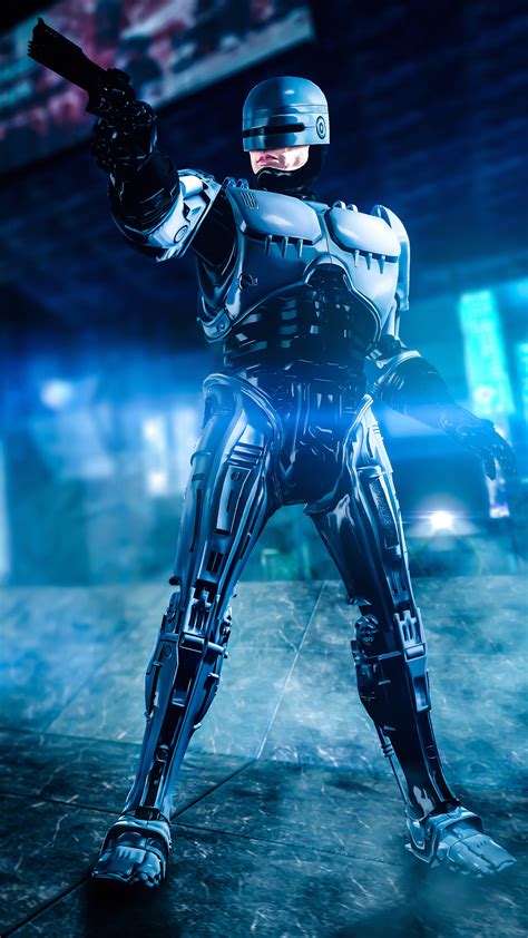 1080x1920 Robocop Art 4k Iphone 76s6 Plus Pixel Xl One Plus 33t5